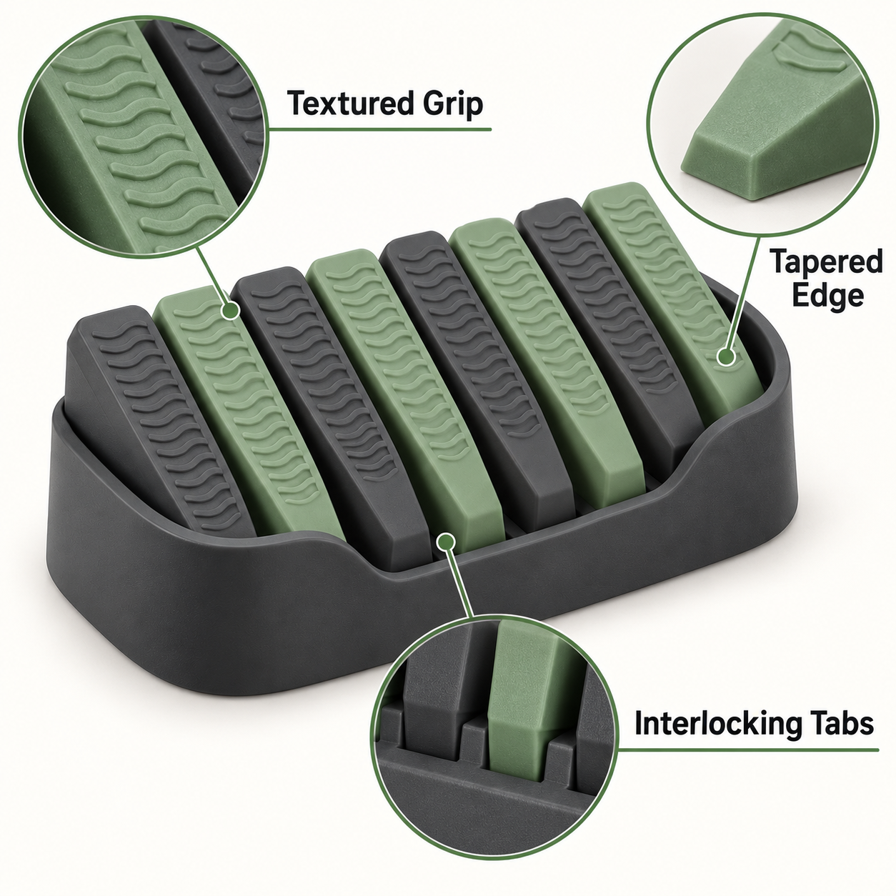Interlocking Door Shim Set