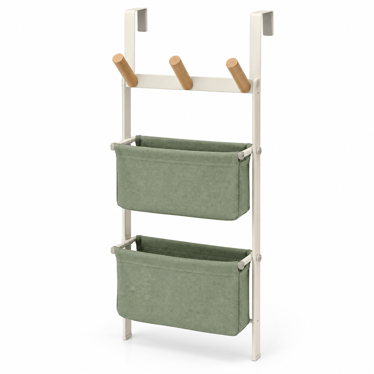Over Door Organizer with Fabric Pockets